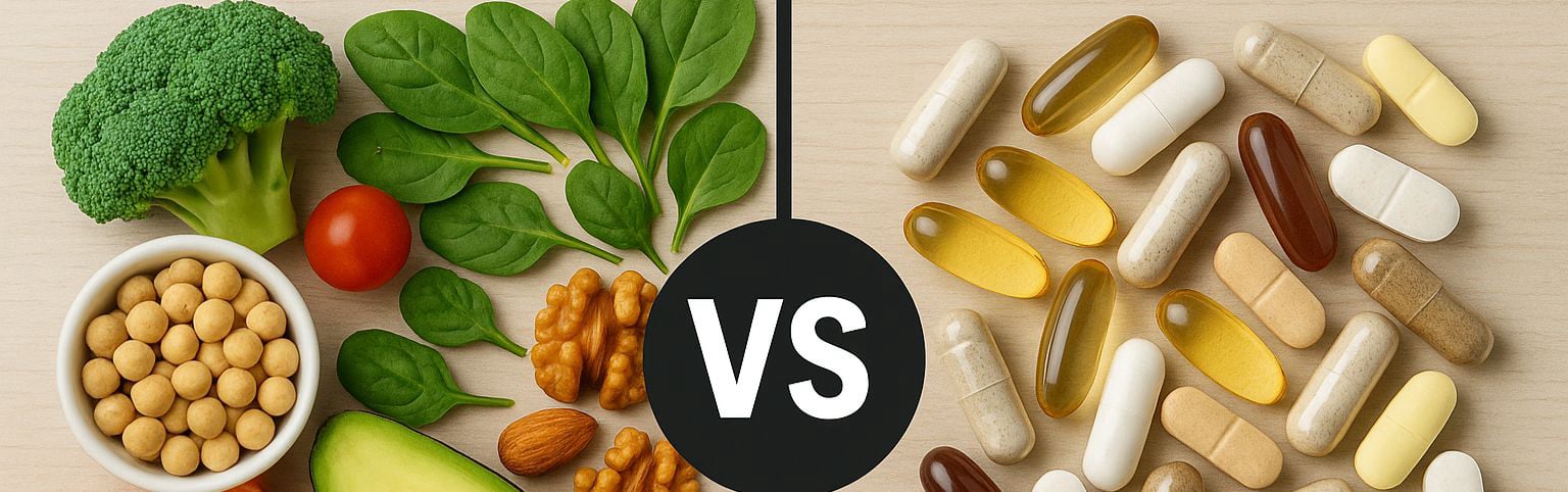 Food versus supplements